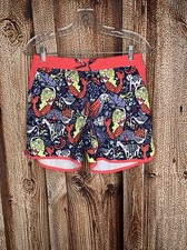 Columbia Shorts Girls Sz Large 14/16 Omni Shade Under The Sea Beach Mermaid