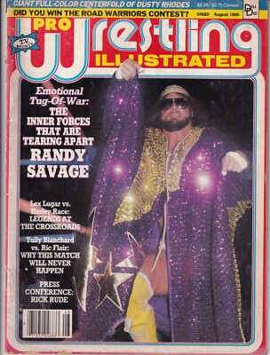 Randy Savage 1986 Pro Wrestling Illustrated PWI Magazine Dusty