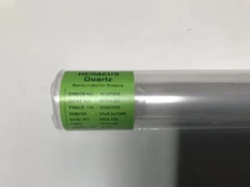 Heraeus Quartz Tube 51 mm OD X 42 mm ID X 1000 mm L