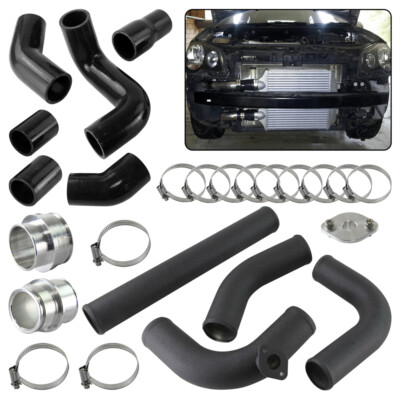 Ladeluftkühlerrohr Schlauchsatz für Seat Ibiza Mk4 VW Polo GTI 1.8T 02-08 Black