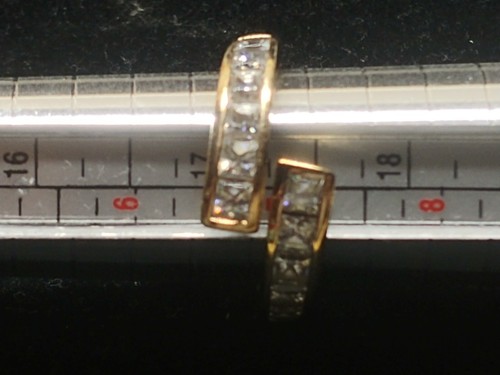 925 sterling silver PAJ CZ ring