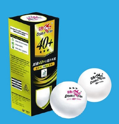 Nice price --> 72 Double Fish 3*** Plastikball + 72 Double Fish Plastik 1* Ball
