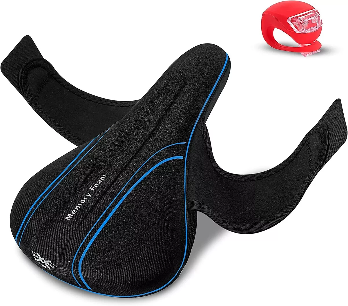 Memory foam bike 2025 saddle cover