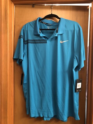 Nike Roger Federer Polo 888202-430 Halle 2018 Size XXL | eBay
