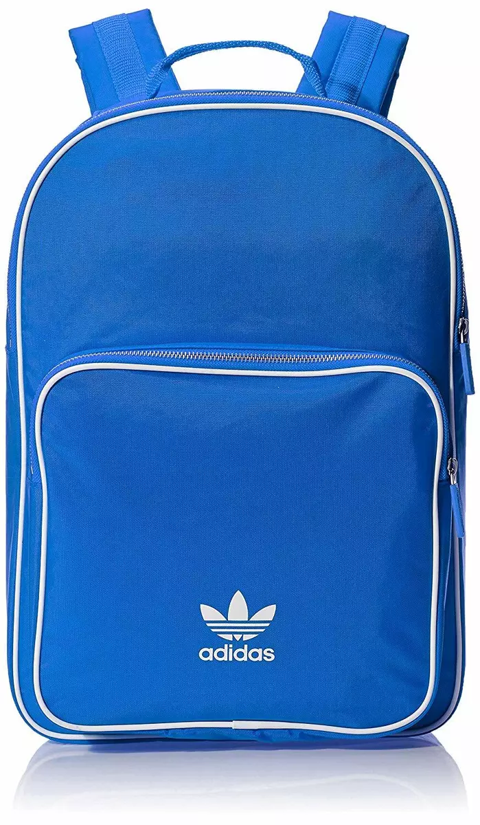 slikken Verrast zijn geduldig New adidas Originals Classic Trefoil Blue Bird Backpack Gym School Rucksack  | eBay