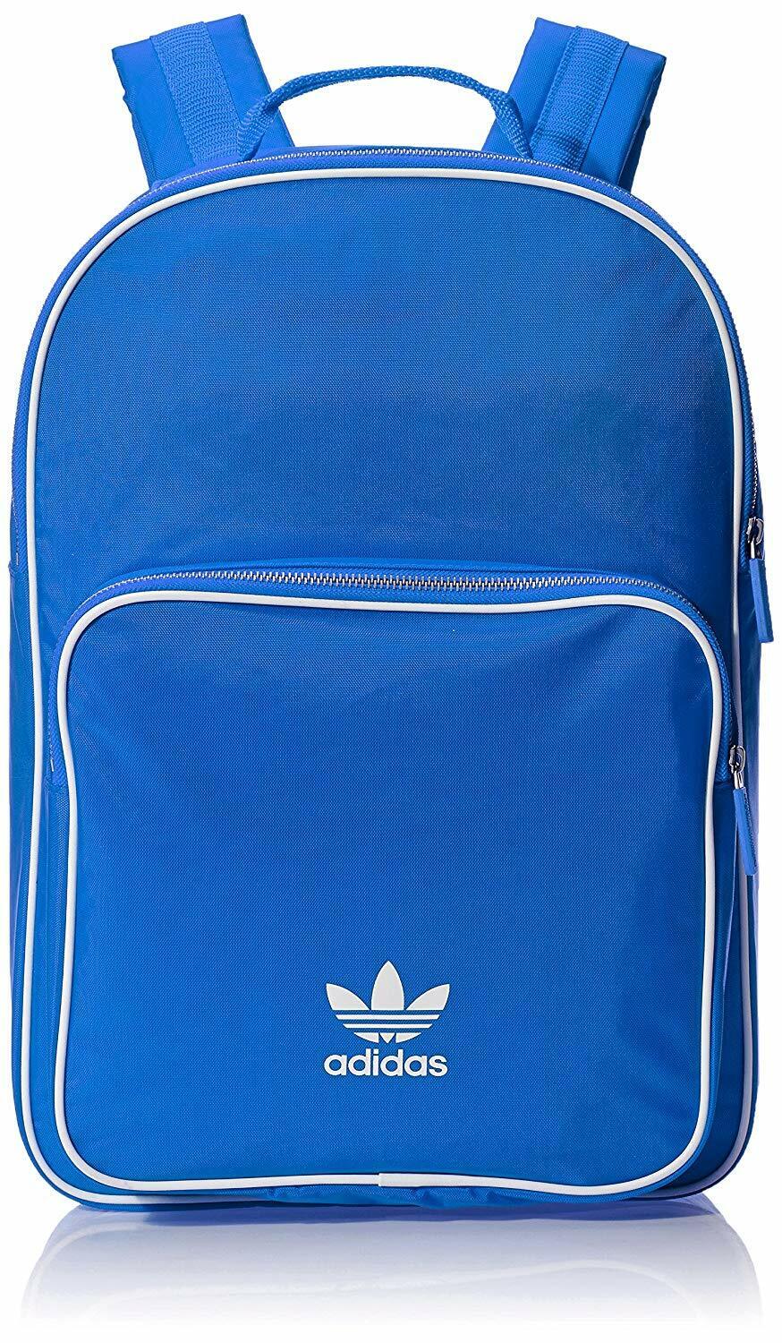 New adidas Originals Classic Trefoil Blue Backpack gym school rucksack  CW0628