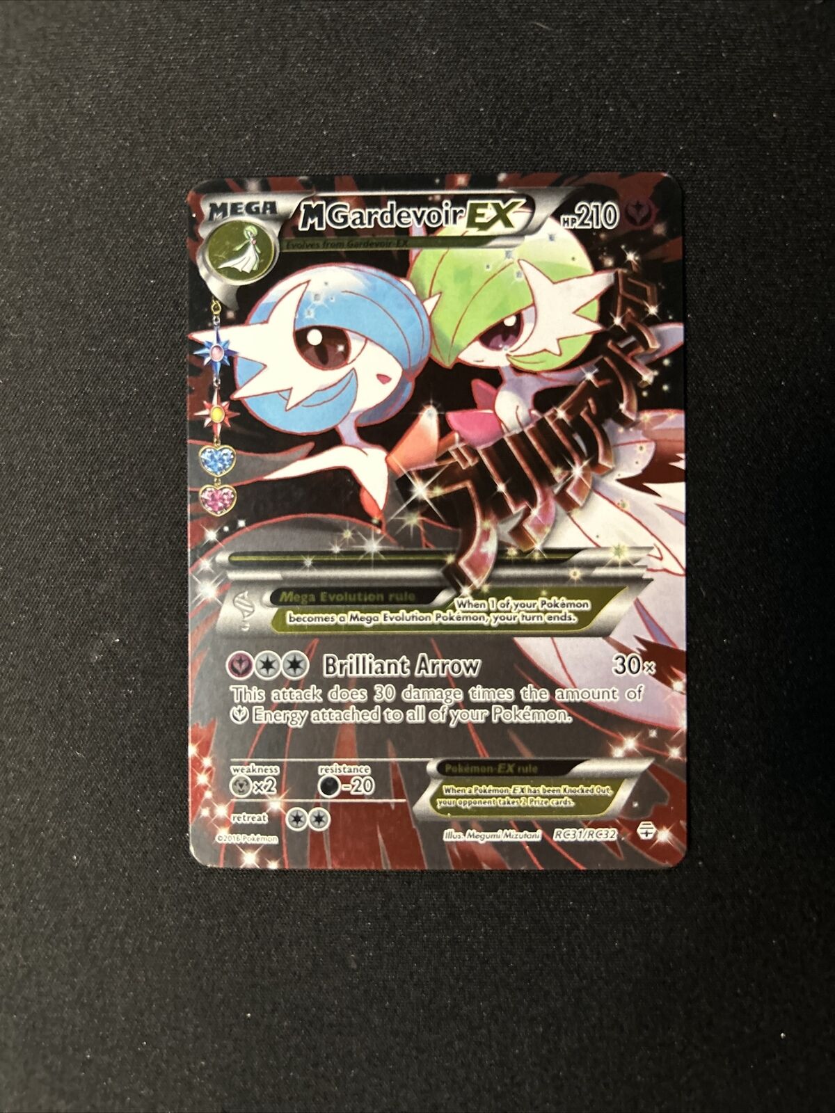 Mavin  Mega Gardevoir EX RC31/RC32 Rare Holo Pokemon Card in Mint