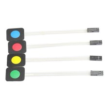 4 Color Membrane Switch Keypad 4Pcs 