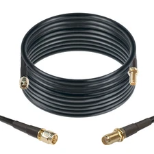 Maswell® Professional LMR200 Low Loss Cable SMA Male to SMA Female Shield signal