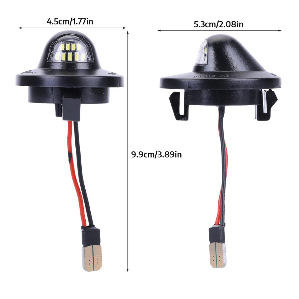 2x LED License Plate Light Replacement for Ford F150 F250 F350 1990-2014 - Image 4 of 4
