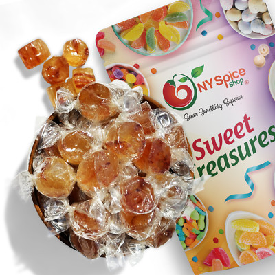 Ginger Candy Chewy - Bulk Candy Individual Wrapped - by NY Spice - FREE SHIP
