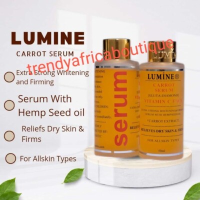 Lumine Carrot Body  serum.  With Vitamin C. 50ML X 1   AUTHENTIC