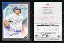 2022 Topps Gallery Rookie Auto Yohel Pozo #RA-YP Auto RC