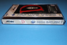 D FOR SEGA SATURN COMPLETE & TESTED WITH REGISTRATION CARD!