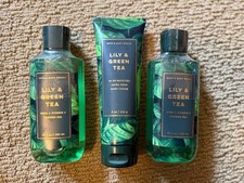 NEW - Bath  Body Works Lily  Green Tea Moisture Ultra Shea Body Cream - PLUS