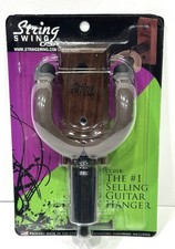 String Swing CC01K-BW Black Walnut Hardwood Guitar Keeper Wall Hanger New/Sealed