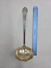 Antique "Old Medici" Gorham Sterling Silver Scalloped Edge Large Ladle 13''