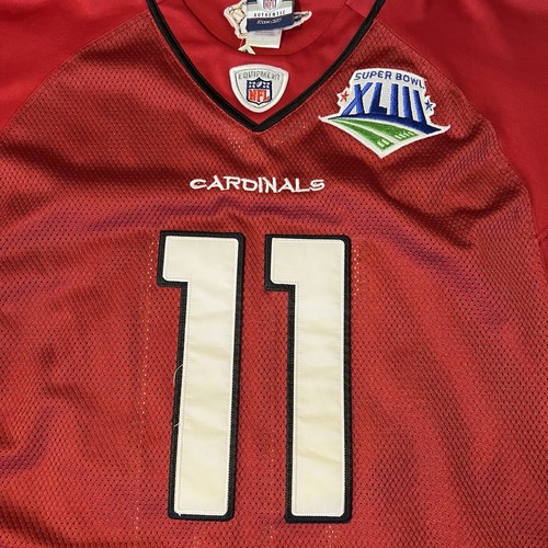 Larry Fitzgerald Arizona Cardinals Reebok ‘09 Super Bowl Jersey - Size 52 - Picture 2 of 6