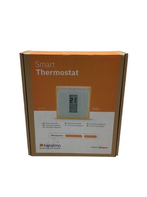 Netatmo Smart Thermostat Zur Steuerung von Heizungsanlagen, NTH01-DE-EC, Weiß