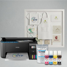 All-in-One DTF Ink  Powder T-Shirt Printer Epson  Starter Kit
