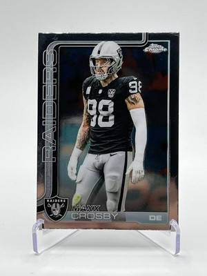 Maxx Crosby #180 Las Vegas Raiders DE 2025 Topps Chrome