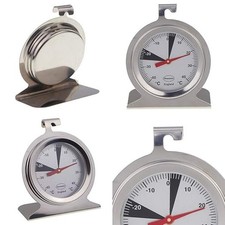 Premium Stainless Steel 50mm Dial Fridge Or Freezer Thermometer - Ideal for Moni — image 2