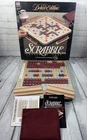 VTG Scrabble Deluxe Ed. Crossword Board Game Milton Bradley 4034 Complete 1989