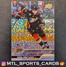 2023-24 Upper Deck #488 Pavel Mintyukov Young Guns Speckled Rainbow Foil Rookie