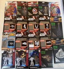 19 Metal Earth 3D Model Kit Lot Star Wars Mar...