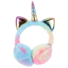 Winter Warm Plush Unicorn Earmuff Headband Cute Durable Head Protection