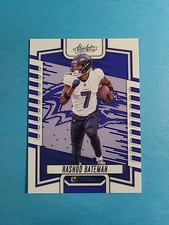 Rashod Bateman 2023 Panini Absolute Football Card # 86 J1441