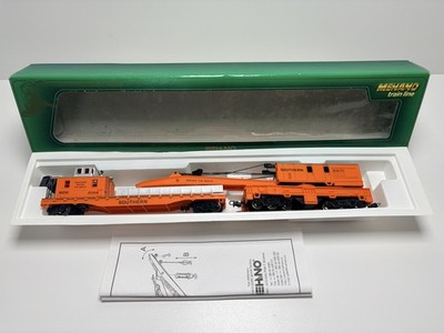 Mehano H0 T305 Crane Car & Boom Tender ''Southern''   Neuwertig in OVP