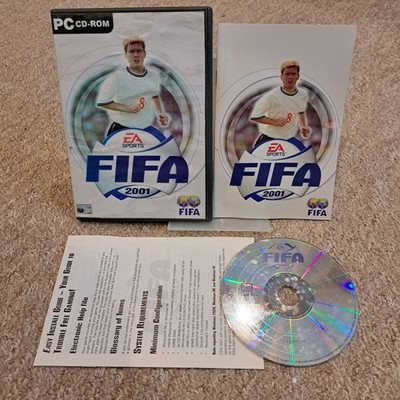 FIFA 2001 PC CD-ROM Videospiel Football Soccer EA Sports Classic