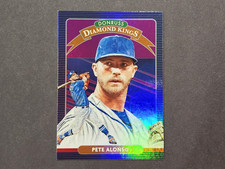 2020 Pete Alonso Donruss Diamond Kings #7 HOLO PURPLE