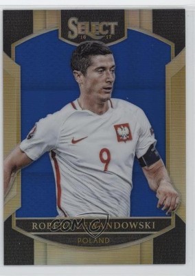 2016-17 Panini Select Terrace Blue Prizm 264/299 Robert Lewandowski #5 09if