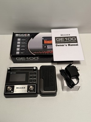 MOOER GE100 Multi-Effects Guitar Processor Pedal