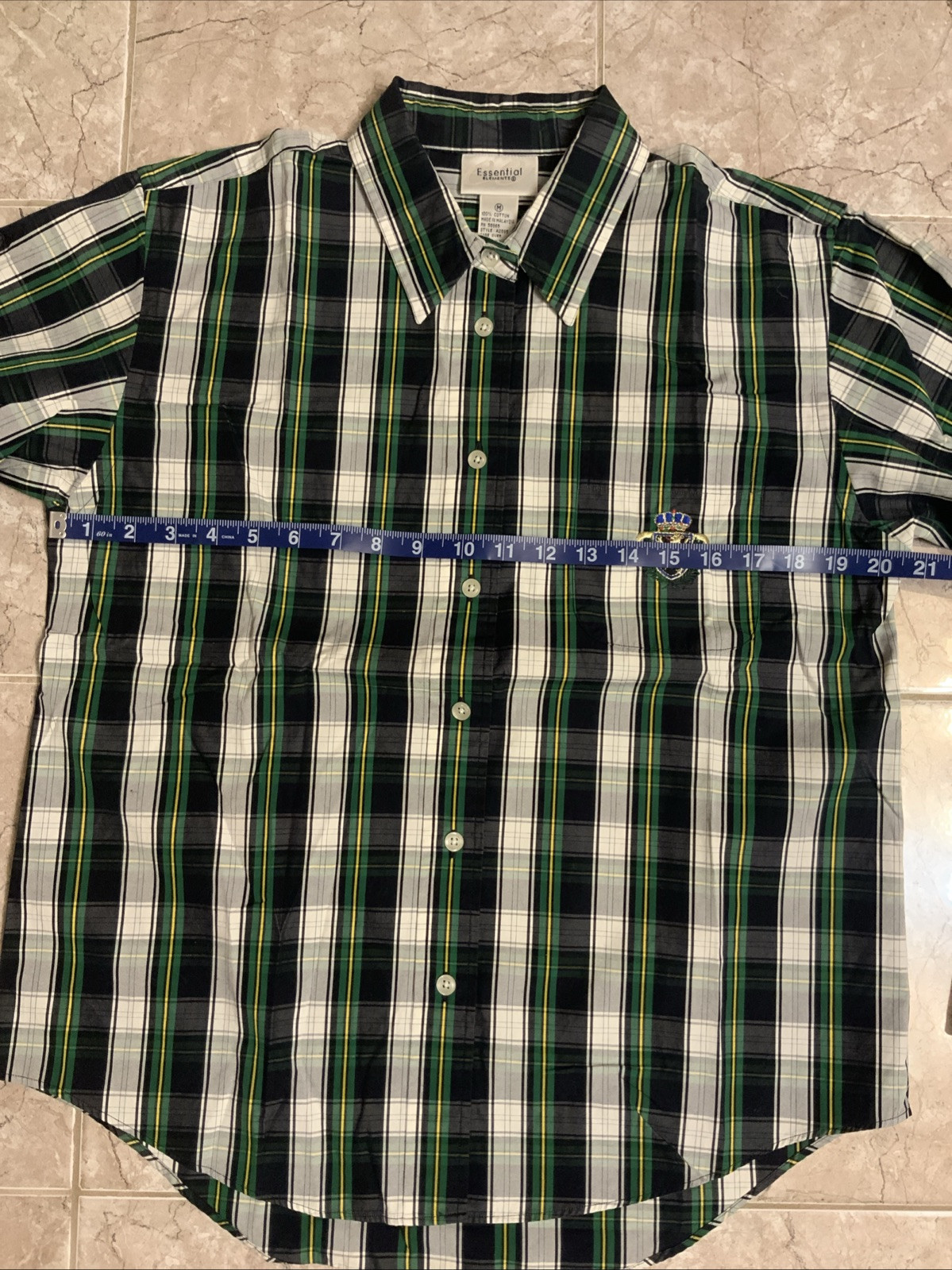 Essential Elements Button Up Long Sleeve Shirt  W… - image 8