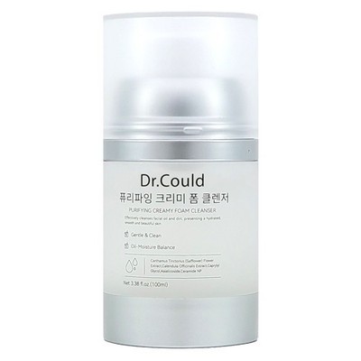 DR.COULD Purifying Creamy Foam Cleanser  100ml K-Beauty
