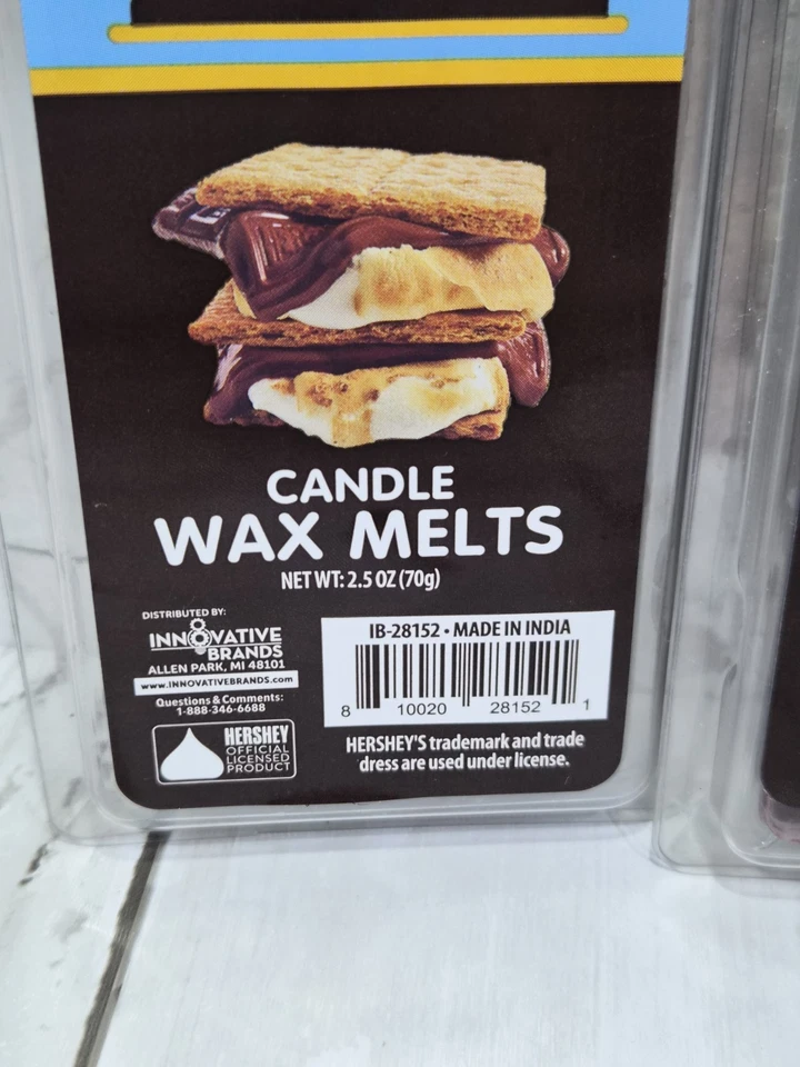 Hersheys Smores Vela Cera Derretida 2.5oz 8 Unidades Lote de 2  Foto 2 de 3
