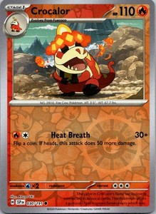Crocalor 030/191 Surging Sparks Reverse Holo