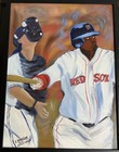 E. Havens 2004 David Ortiz Boston Red Sox Another Grand Slam Framed Oil Painting — photo 3