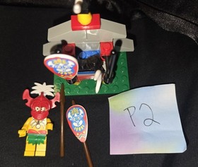 Lego 6236 Pirates Islanders King Kahuka Minifigure Minifig Treasure Chest P2