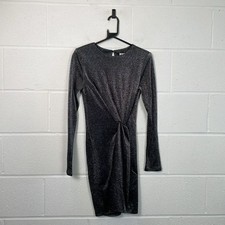 H&M Bodycon Dress  / Size XS / Knee Length / Womens / Black / Polyamide