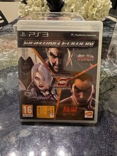 FIGHTING EDITION PS3 TEKKEN 6 + TAG TOURNAMENT 2 + SOUL CALIBUR V PAL BLES-02129