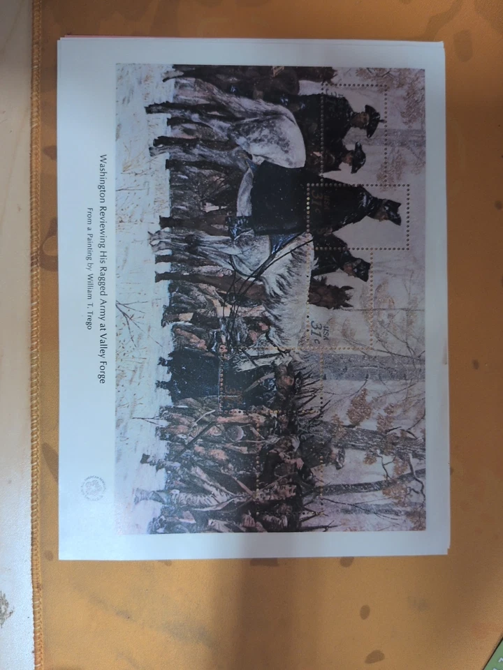 1976 Washington Bicentennial Souvenir Sheets set of 4 Sc 1686 thru 1689 MNH - Image 3 of 4