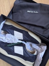Image of PAUL SMITH Navy Dover Trainers Size 6