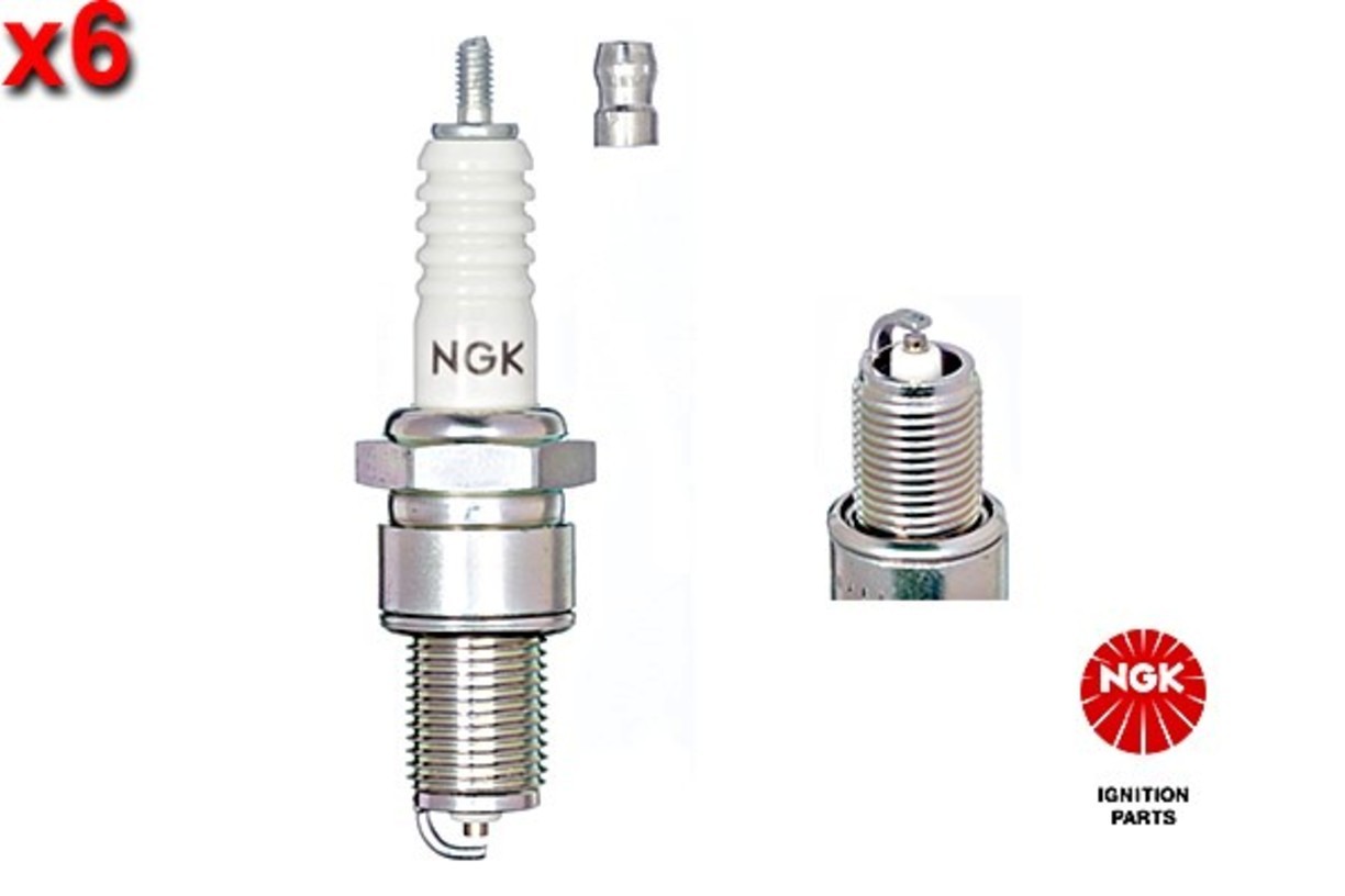 NGK 6x Spark Plug For ALFA ROMEO 6 AUDI BMW DAIMLER FERRARI FIAT 54-01 MS851024