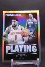 Obi Toppin #SS-19 2020-21 Hoops Now Playing Holo New York Knicks