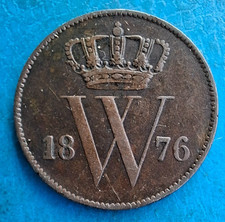 Pays-Bas , 1 cent 1876 , km 100