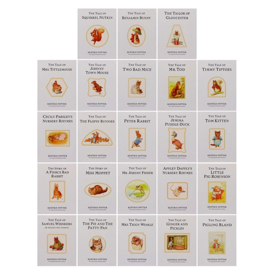 The World of Peter Rabbit - 23 Classic Hardback Books Box Set | Ages 3-6 Gift Foto 3 de 4